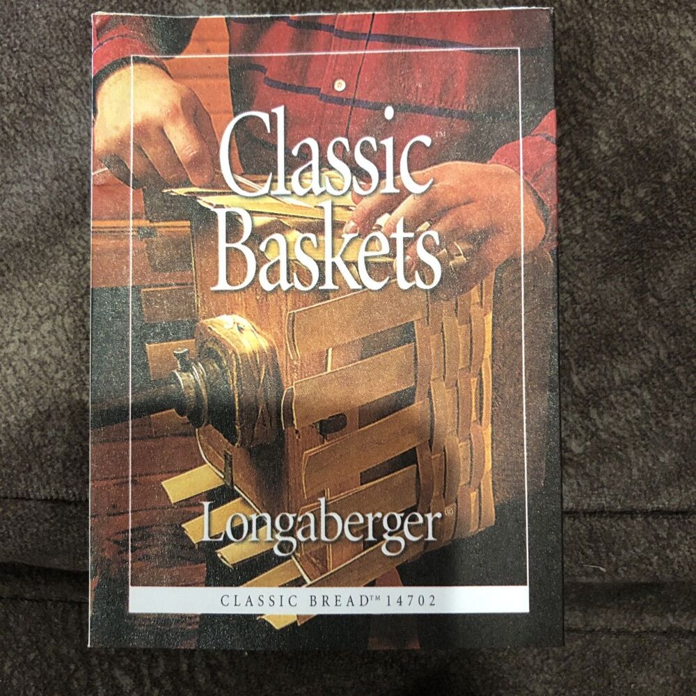 2001 Longaberger Bread Basket